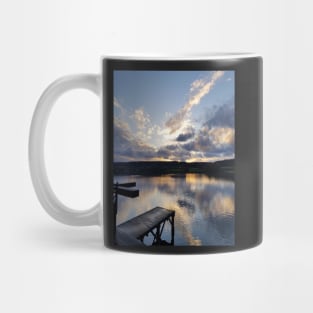 Photo Sunset with Pontoons Mug